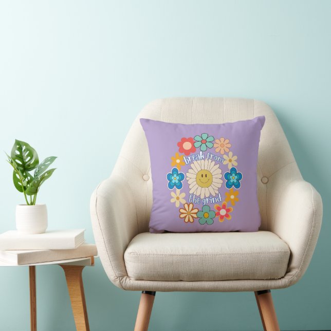 Smile Flower 2 BFTG Pillow (Chair)