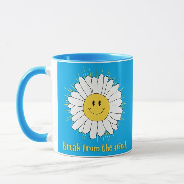 Smile Flower 3 Coffee Mug (Left)