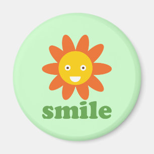 Smile Flower Magnet