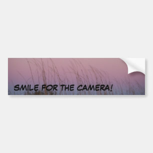 Smile for the Camera! Bumper Sticker