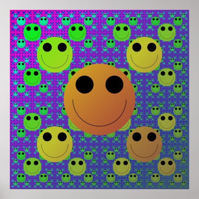 Smile Fractal Poster (Front)