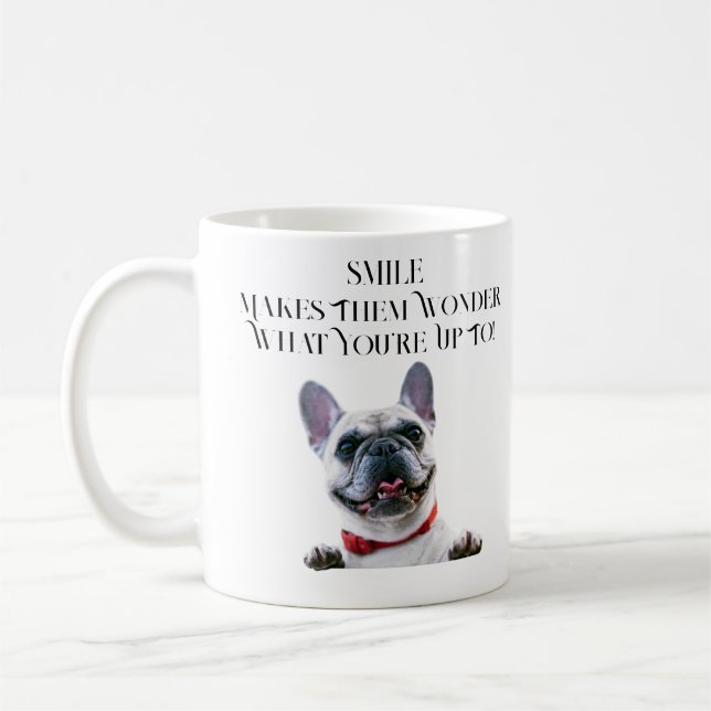 Smile French Bulldog - Mug (Left)