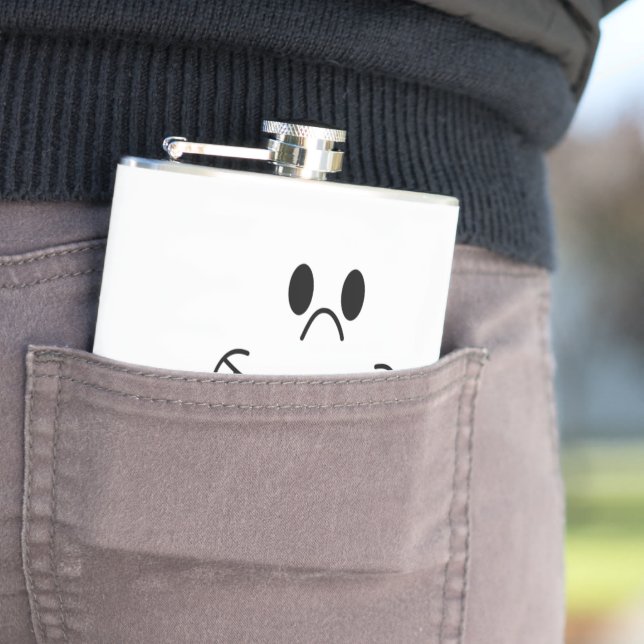 Smile Hip Flask (In Situ)