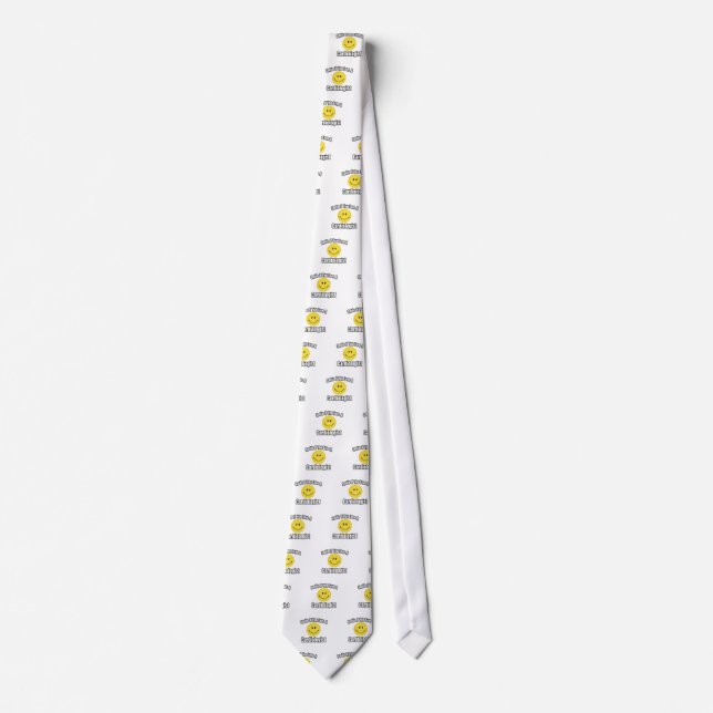Smile If You Love a Cardiologist Tie (Front)