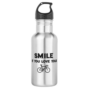 Smile If You Love Your Bike 532 Ml Water Bottle