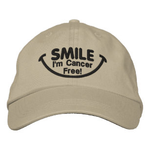 Smile I'm Cancer Free!  Hat