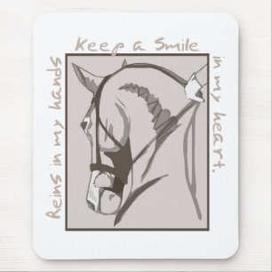 Smile In My Heart Mouse Mat