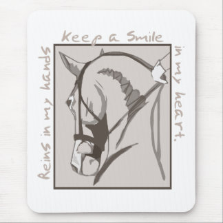 Smile In My Heart Mouse Mat