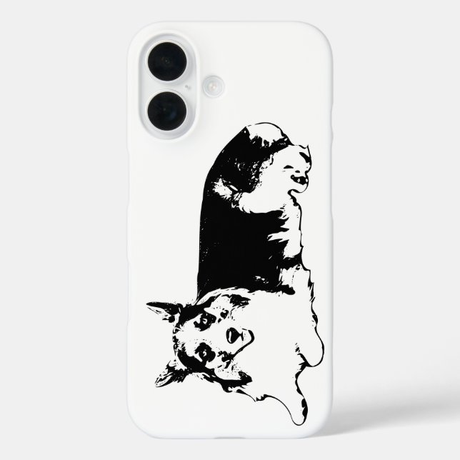 Smile in Sketch Case-Mate iPhone Case (Back)