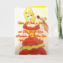 Smile in your heart birthday card