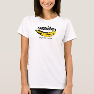 SMILE is good for health - T-shirt