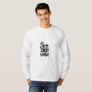 Smile is the Best Outfit – Inspirational T-Shirt