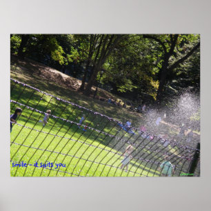 smile - it suits you poster