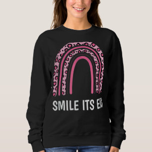 Smile Its Eid Mubarak Islamic Quote Muslim Eid Mub Sweatshirt