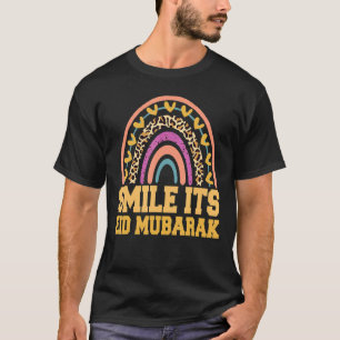 Smile Its Eid Mubarak Muslim Eid Mubarak Islamic T-Shirt