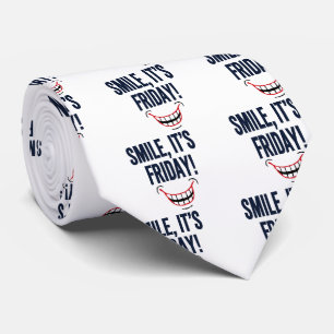 Smile, It's Friday! Tie