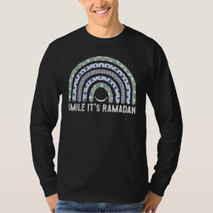 Smile It's Ramadan Muslim Eid Mubarak Islamic Ram T-Shirt