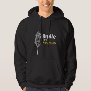 Smile Its Ramadan Muslim Eid Mubarak Islamic Ramad Hoodie