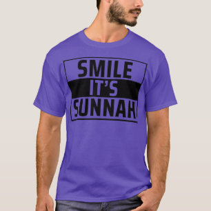 smile its sunnah islamic art quotes 2 1 T-Shirt