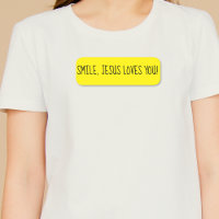 Smile, Jesus Loves You Yellow Happy Sunshine