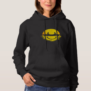 Smile Kayak Sunset Lovers Gift Hoodie