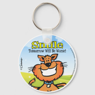 Smile Key Ring