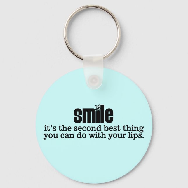 Smile. Key Ring (Front)