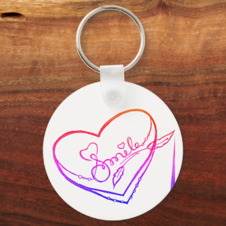 smile key ring