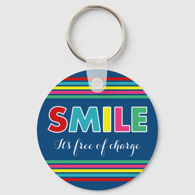 Smile! Key Ring (Front)