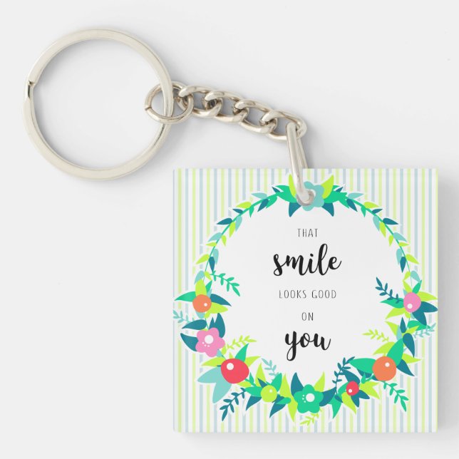 Smile Key Ring (Front)