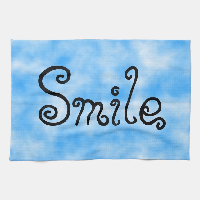 Smile-kitchen towel (Horizontal)