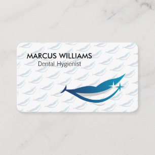 Smile Logo Dental Health Business Card