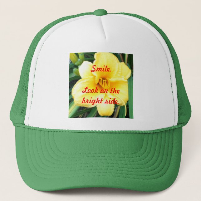 Smile. Look on the bright side Hats (Front)