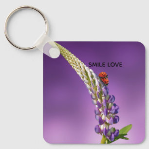 SMILE LOVE KEY RING