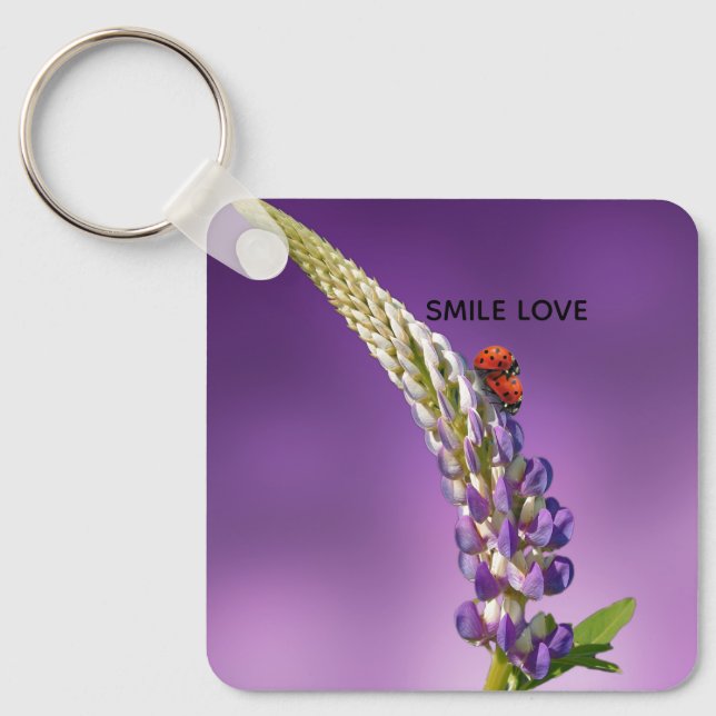 SMILE LOVE  KEY RING (Front)
