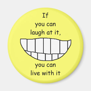 SMILE !  - magnet - Customised