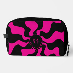 Smile Melt - Magenta and Black Dopp Kit