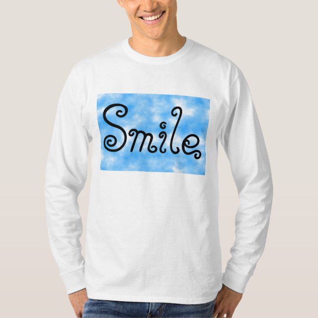 Smile-men's t-shirt (Front)