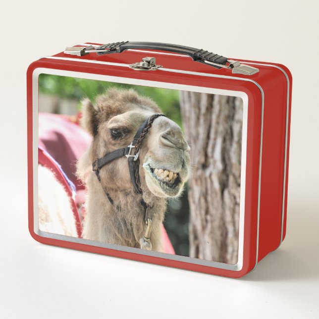 Smile Metal Lunch Box (Front)