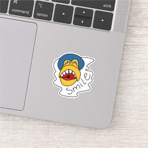 Smile monkey face