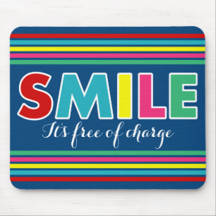 Smile! Mouse Mat