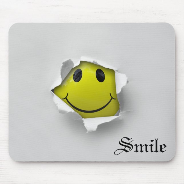 Smile Mouse Mat (Front)