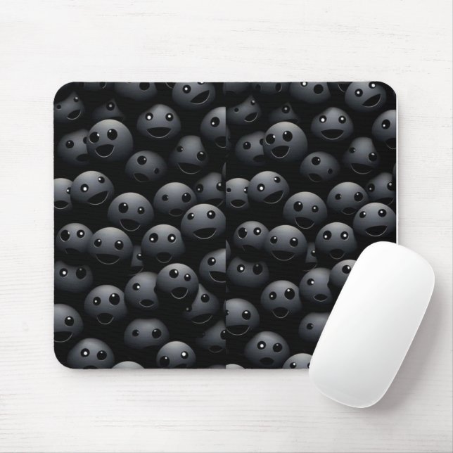 smile mouse mat (With Mouse)