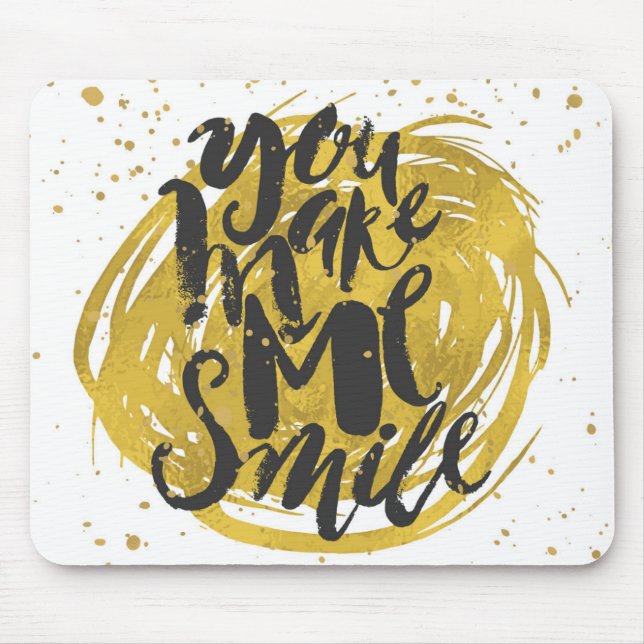 Smile Mouse Mat (Front)