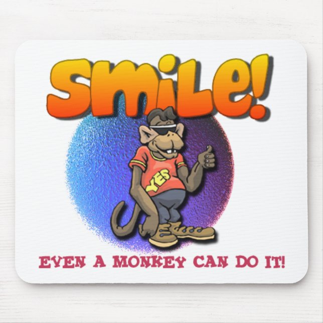 Smile Mouse Mat (Front)
