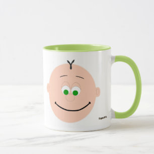 Smile Mugs Baby Face Green Eyes