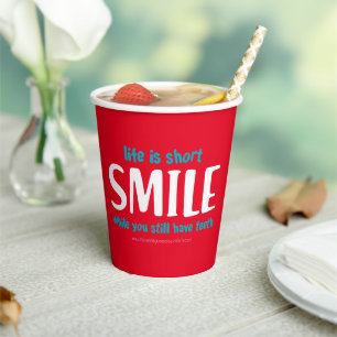 Smile Paper Cups