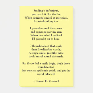 Smile Post-it Notes
