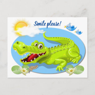 Smile! Postcard