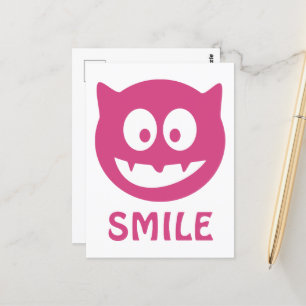 SMILE POSTCARD